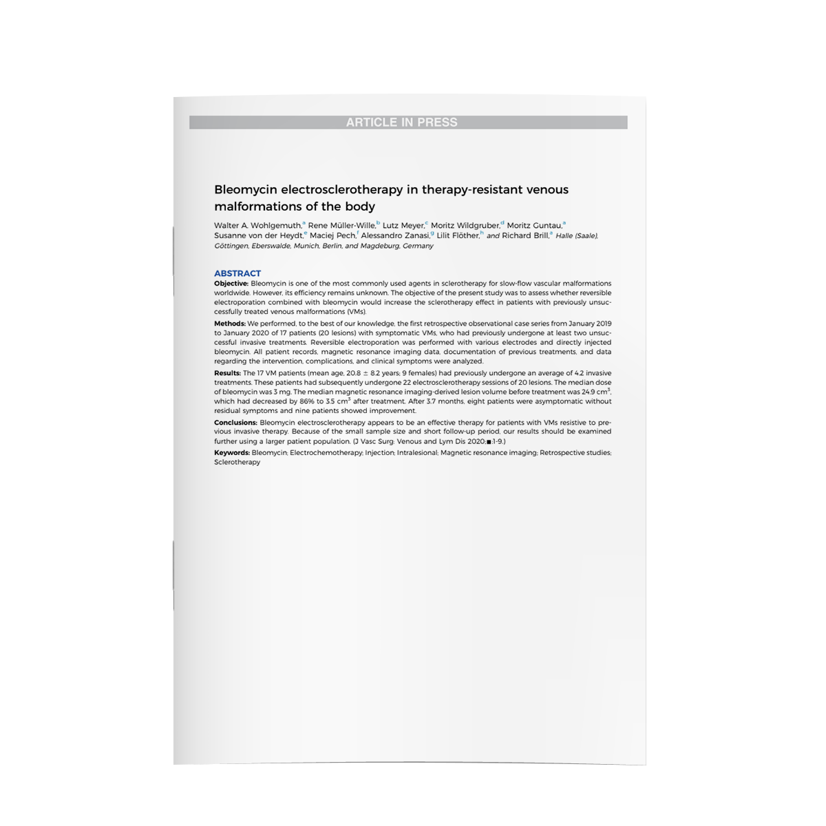 Wohlgemuth-Bleomycin-electrosclerotherapy-in-therapy-resistant-venous-malformations-of-the-body