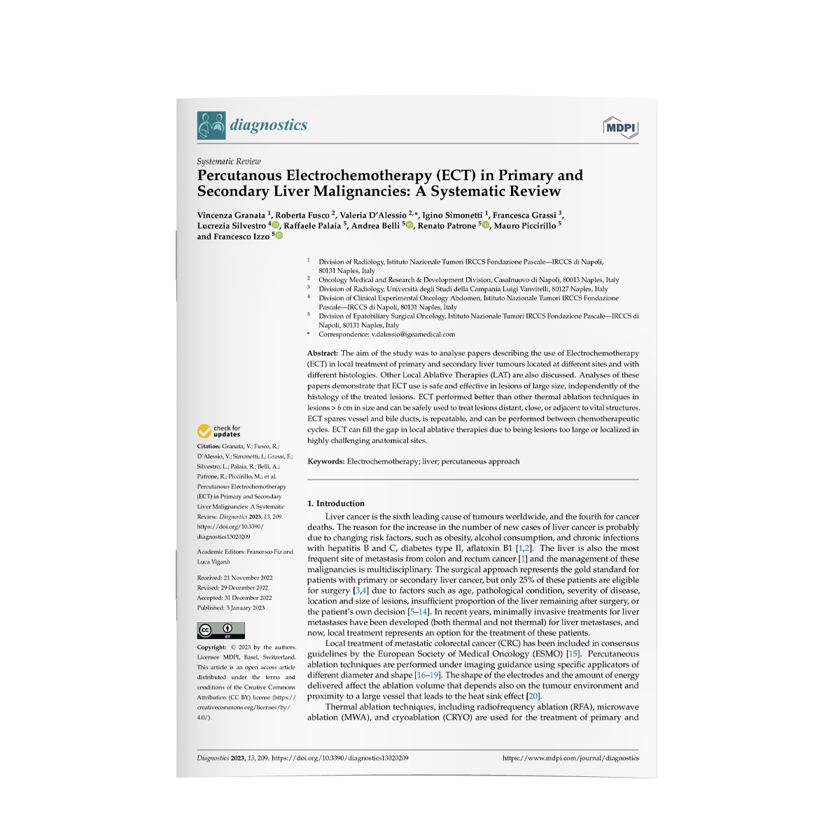 granata-2023-Percutanous-Electrochemotherapy-ECT-in-Primary-and-Secondary-Liver-Malignancies-a-Systematic-Review